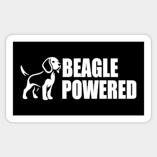 Beagle Powered! Sticker